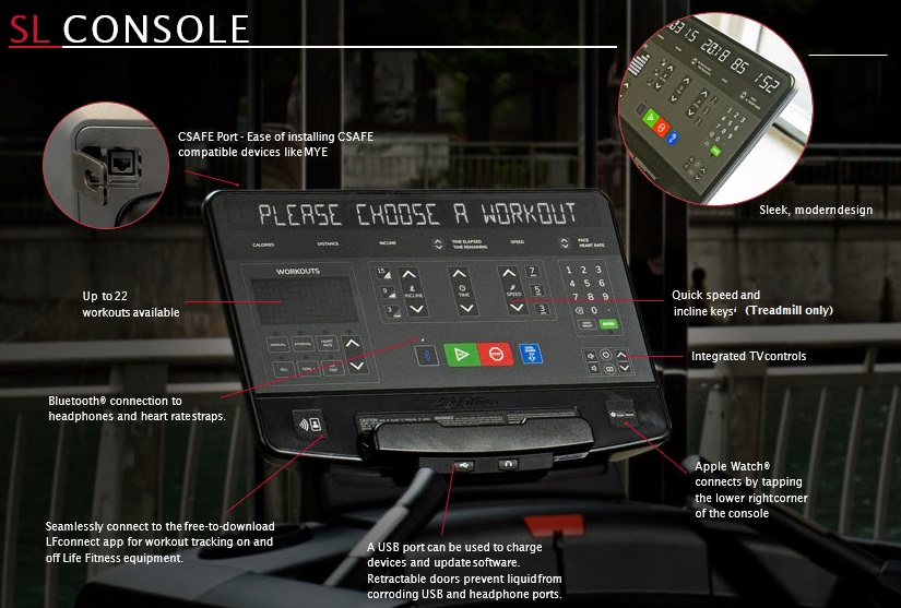 Life Fitness Integrity SL Console Introduction Life Fitness Support