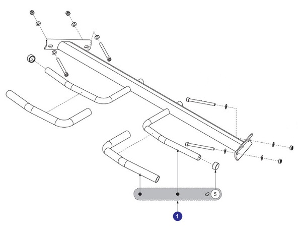 pull up bar grip replacement